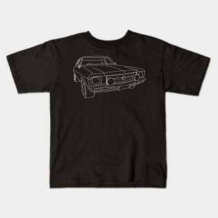 Holden HQ - 70s muscle car Kids T-Shirt